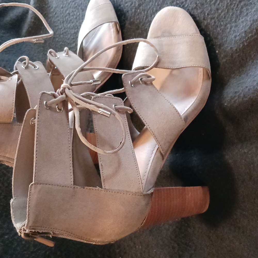 Torrid Gladiator Lace-up Open-toe Heeled Sandals